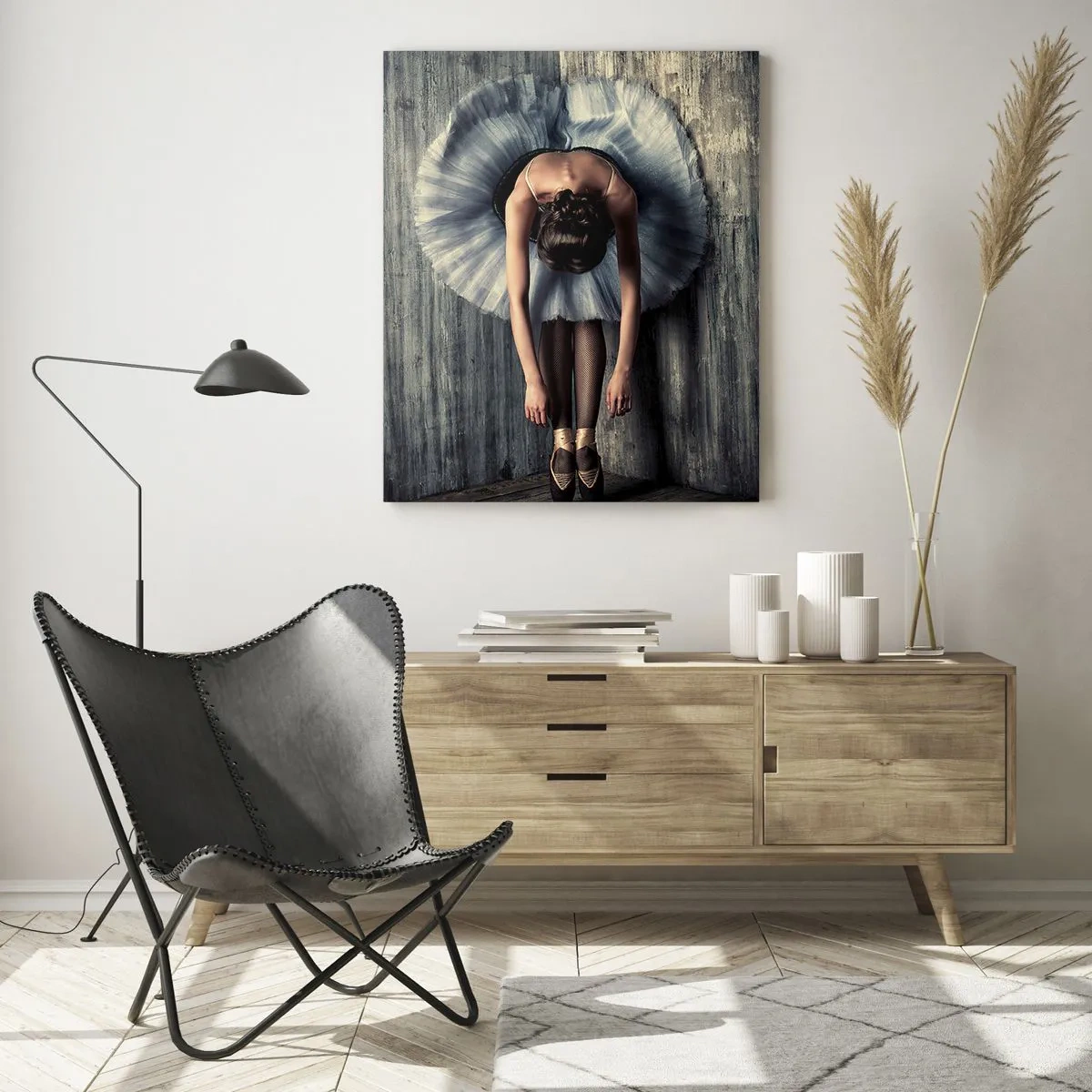 Obraz na skle - Když dohraje hudba - 50x70 cm