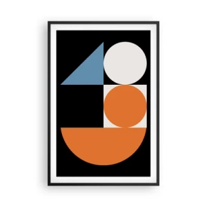 Plakát v černém rámu - Figurínový systém - 61x91 cm