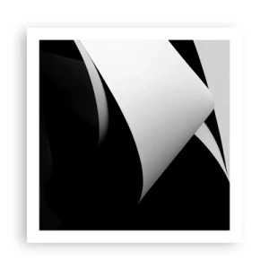 Plakát - Světlo z hlubin stínu - 60x60 cm