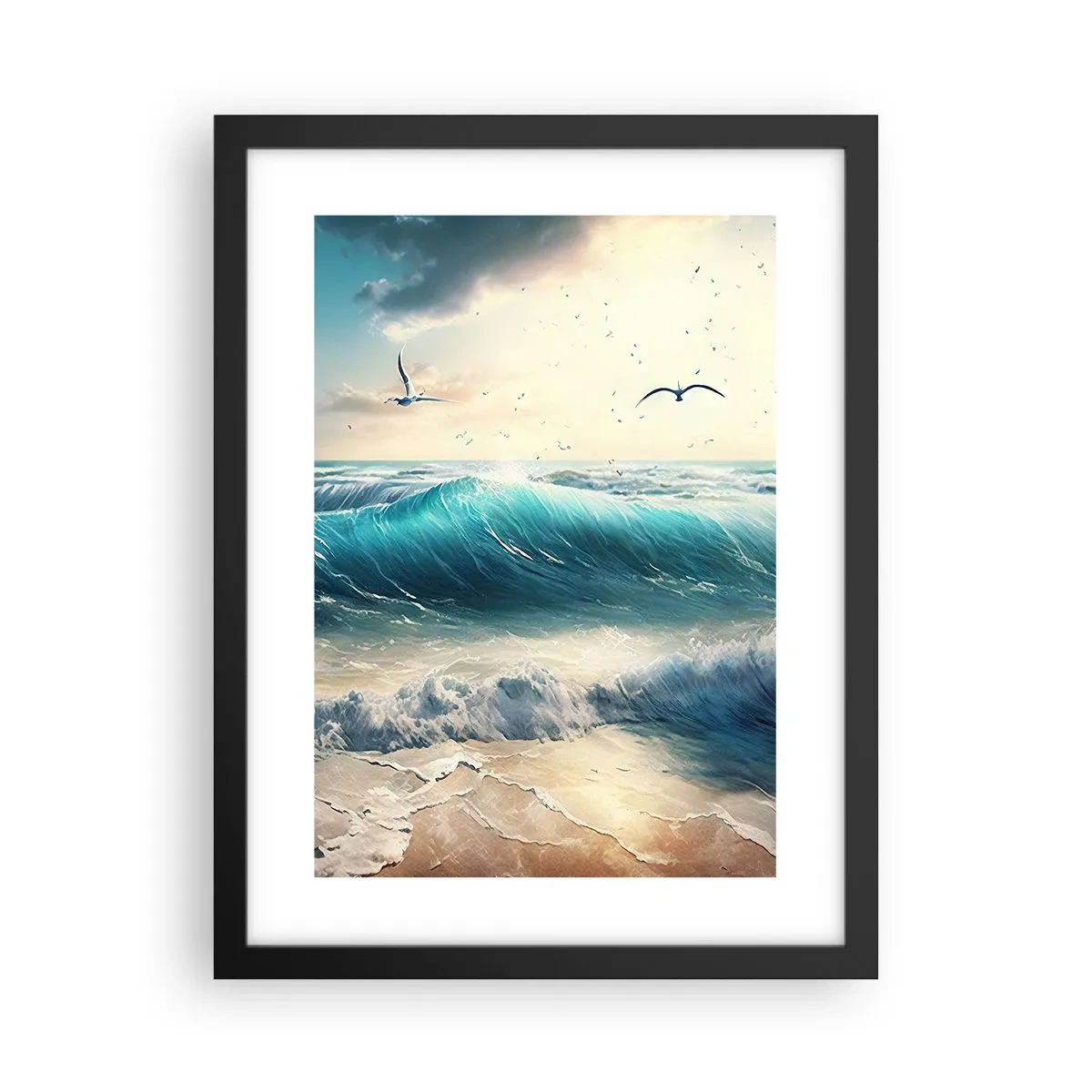 Plakát v černém rámu - Šustění jen pro tebe - 30x40 cm