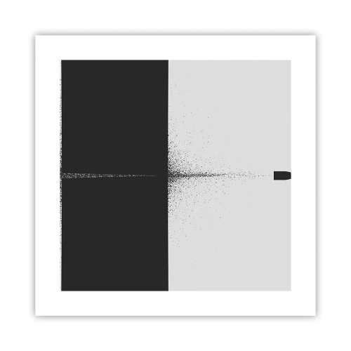 Plakát - Přímo k cílu - 40x40 cm