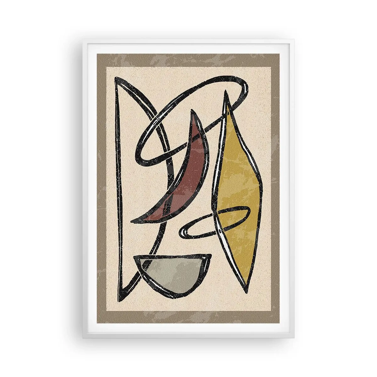 Plakát v bílém rámu - Svisle a vodorovně - 70x100 cm