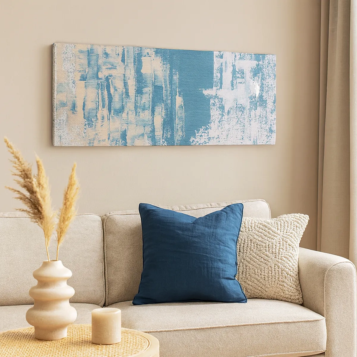 Obraz na plátně - Přes rampouch - 30x30 cm