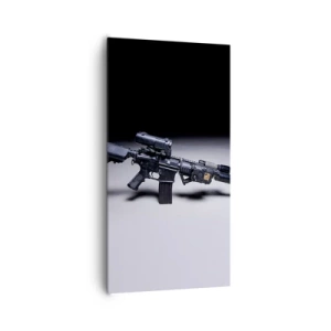 Obraz na plátně - Temný rytíř - 65x120 cm