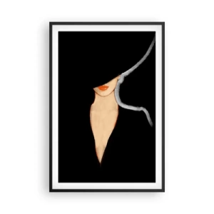 Plakát v černém rámu - Elegance a styl - 61x91 cm