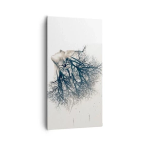 Obraz na plátně - Okouzlená šepotem stromu - 55x100 cm