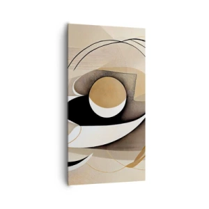 Obraz na plátně - Kompozice: podstata věcí - 65x120 cm