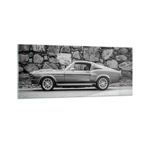 Obraz na skle - Legenda 60. let - 100x40 cm