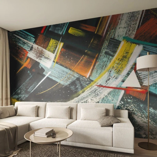 Fototapeta Standard Eco - Energie pohybu - Abstrakce, Kus, Moderní umění - 400x280 cm