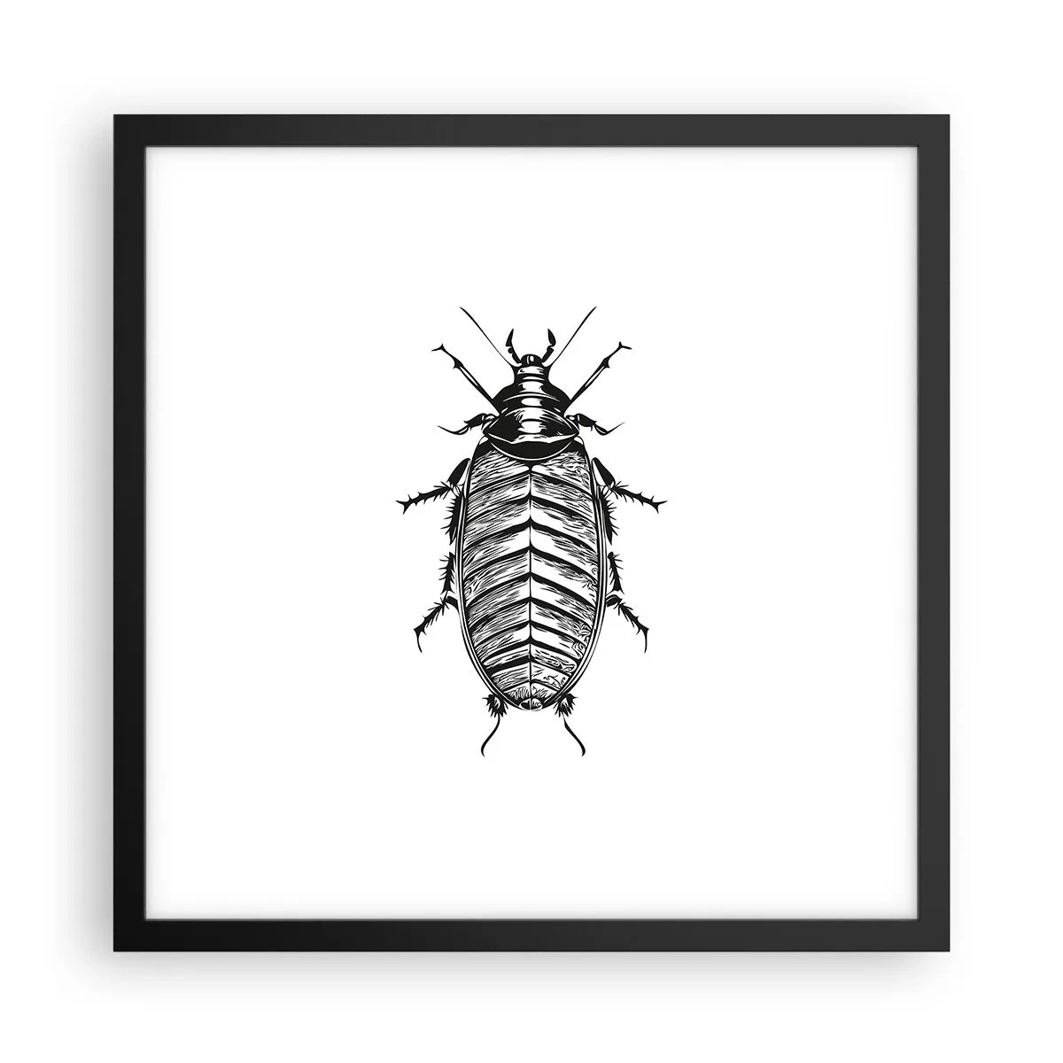 Plakát v černém rámu - Vzorový exemplář! - 40x40 cm