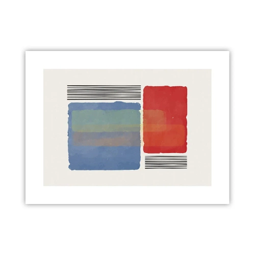 Plakát - Duch a písmeno geometrie - 40x30 cm