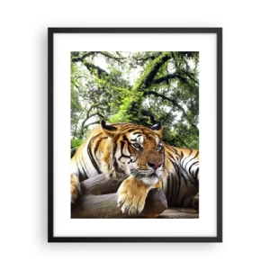 Plakát v černém rámu - S úctou - 40x50 cm