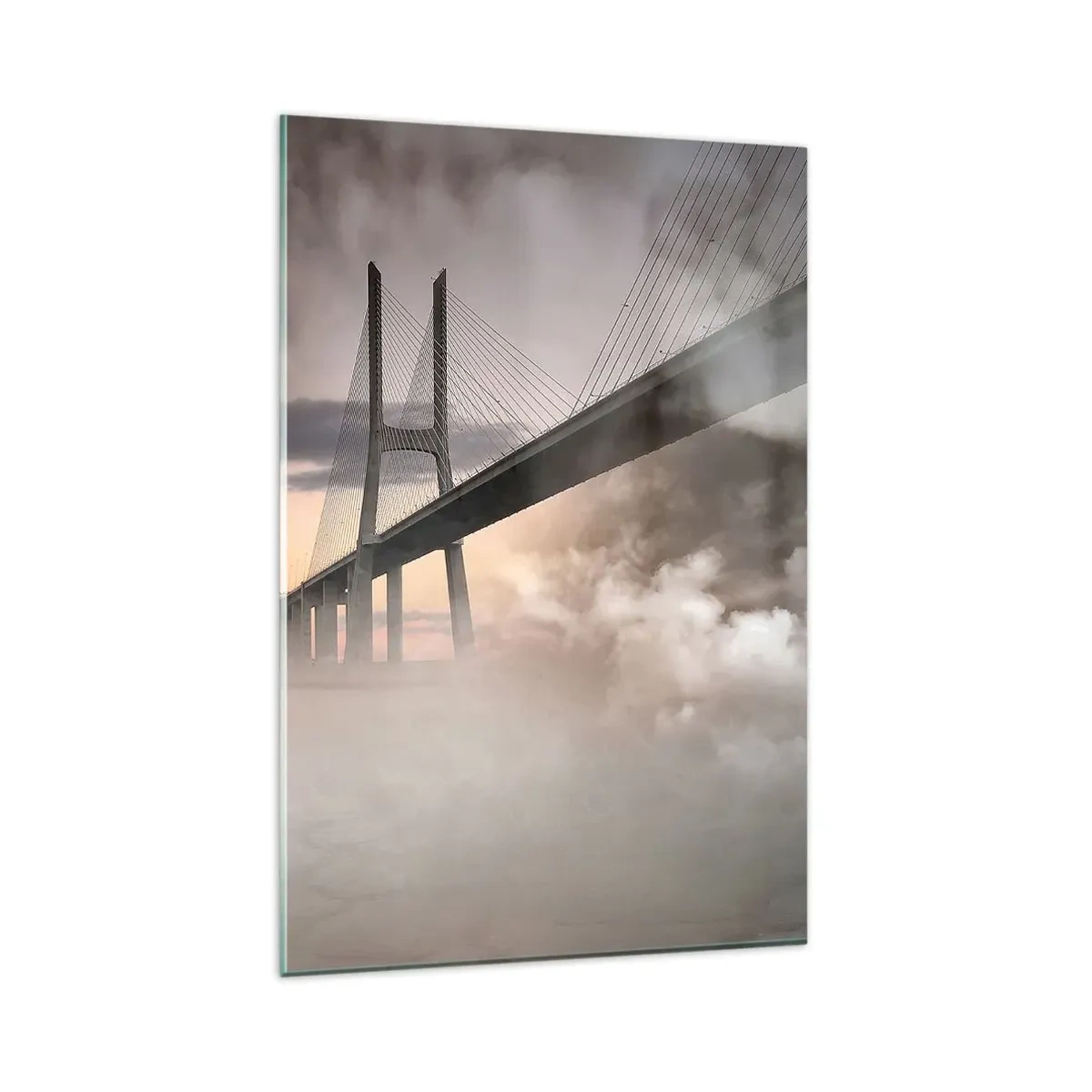 Obraz na skle - U řeky, která není - 80x120 cm