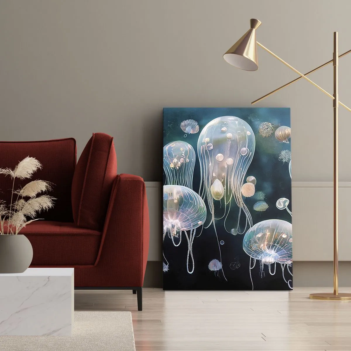 Obraz na plátně - Podvodní ples - 50x70 cm
