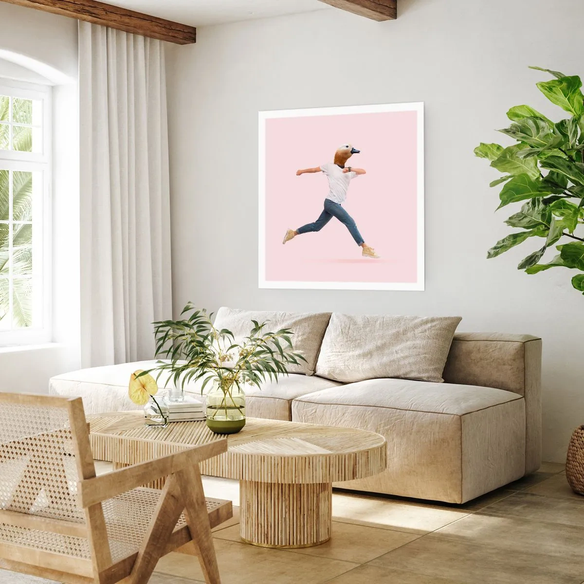 Plakát - Špetka absurdity - 60x60 cm