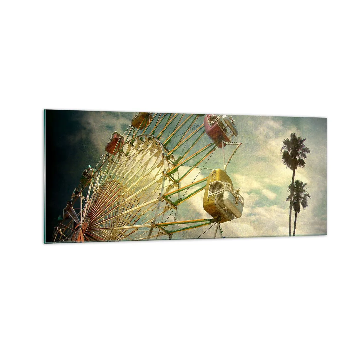 Obraz na skle - Bude, bude zábava… - 100x40 cm