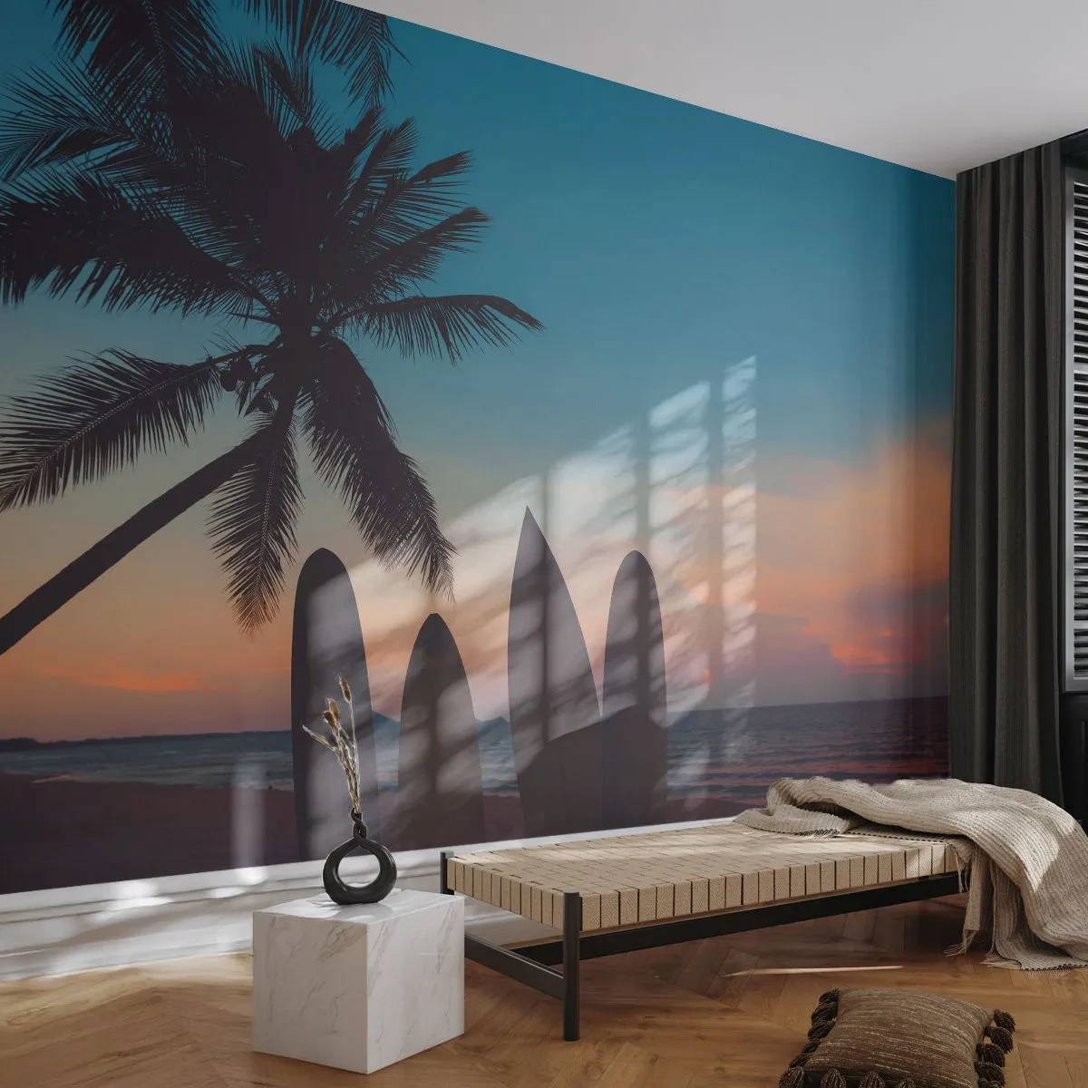 Fototapeta Standard Eco - Zítra bude také zábava - Krajina, Surfování, Moře - 400x280 cm