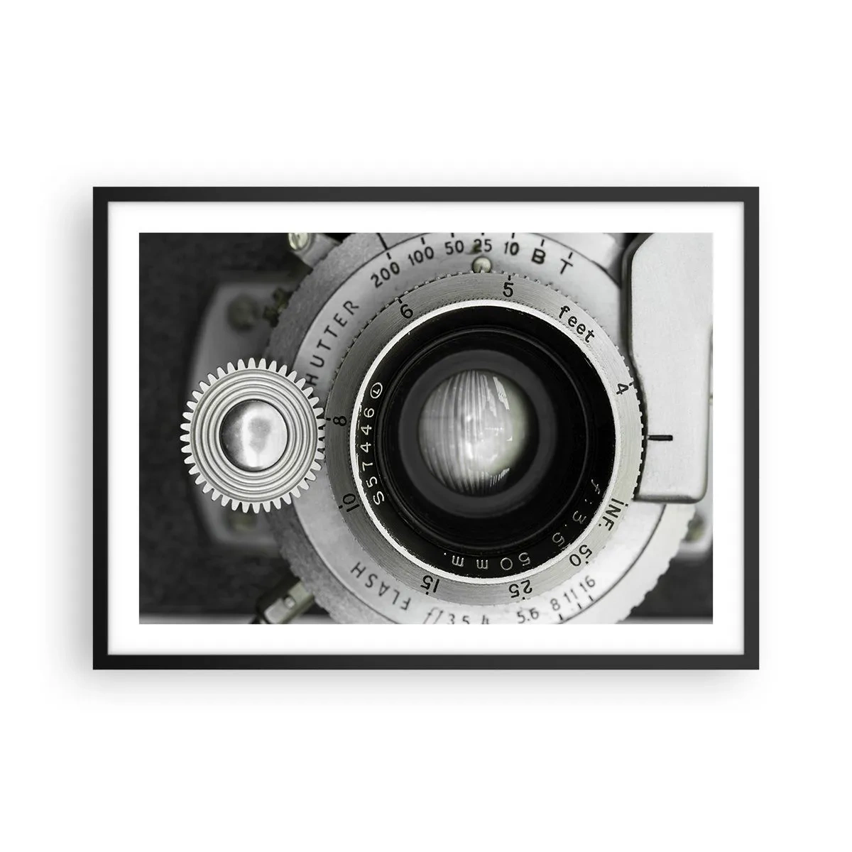 Plakát v černém rámu - Příběh o Hollywoodu - 70x50 cm