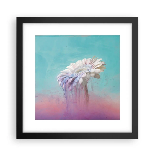 Plakát v černém rámu - Záhrobí květin - 30x30 cm