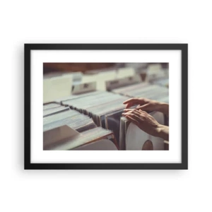 Plakát v černém rámu - Hledání emocí - 40x30 cm