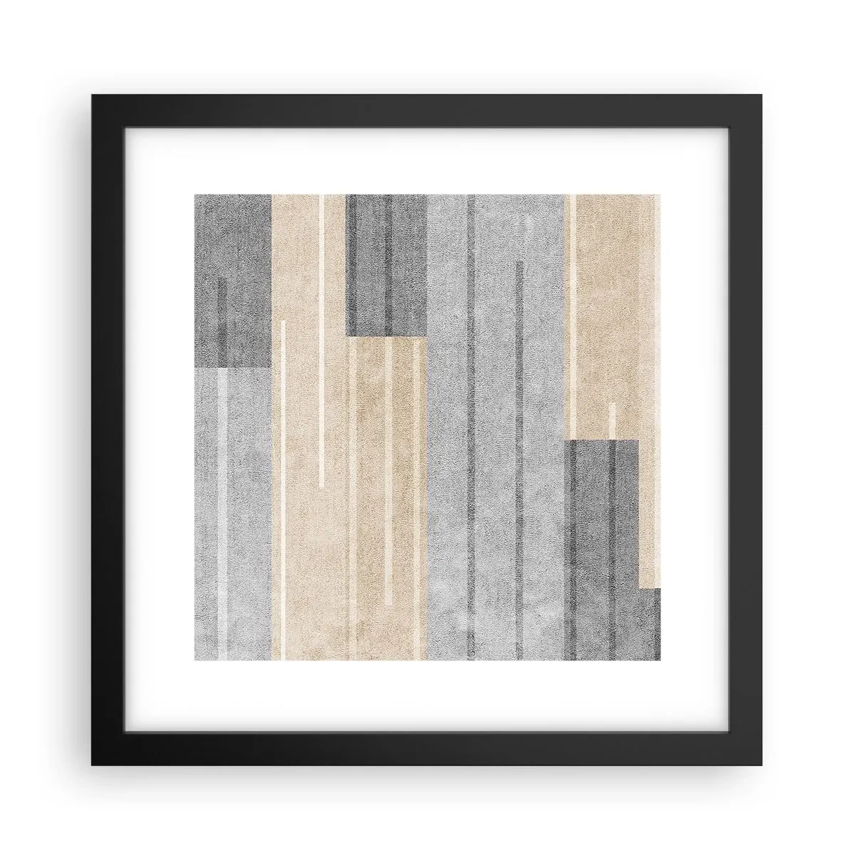 Plakát v černém rámu - Kompozice: drž se - 30x30 cm