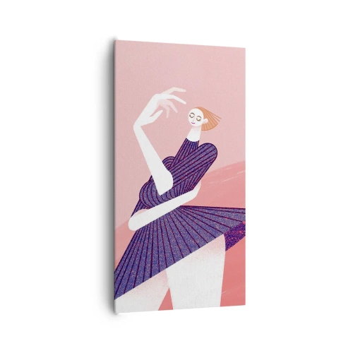 Obraz na plátně - Každý krok je tancem - 65x120 cm