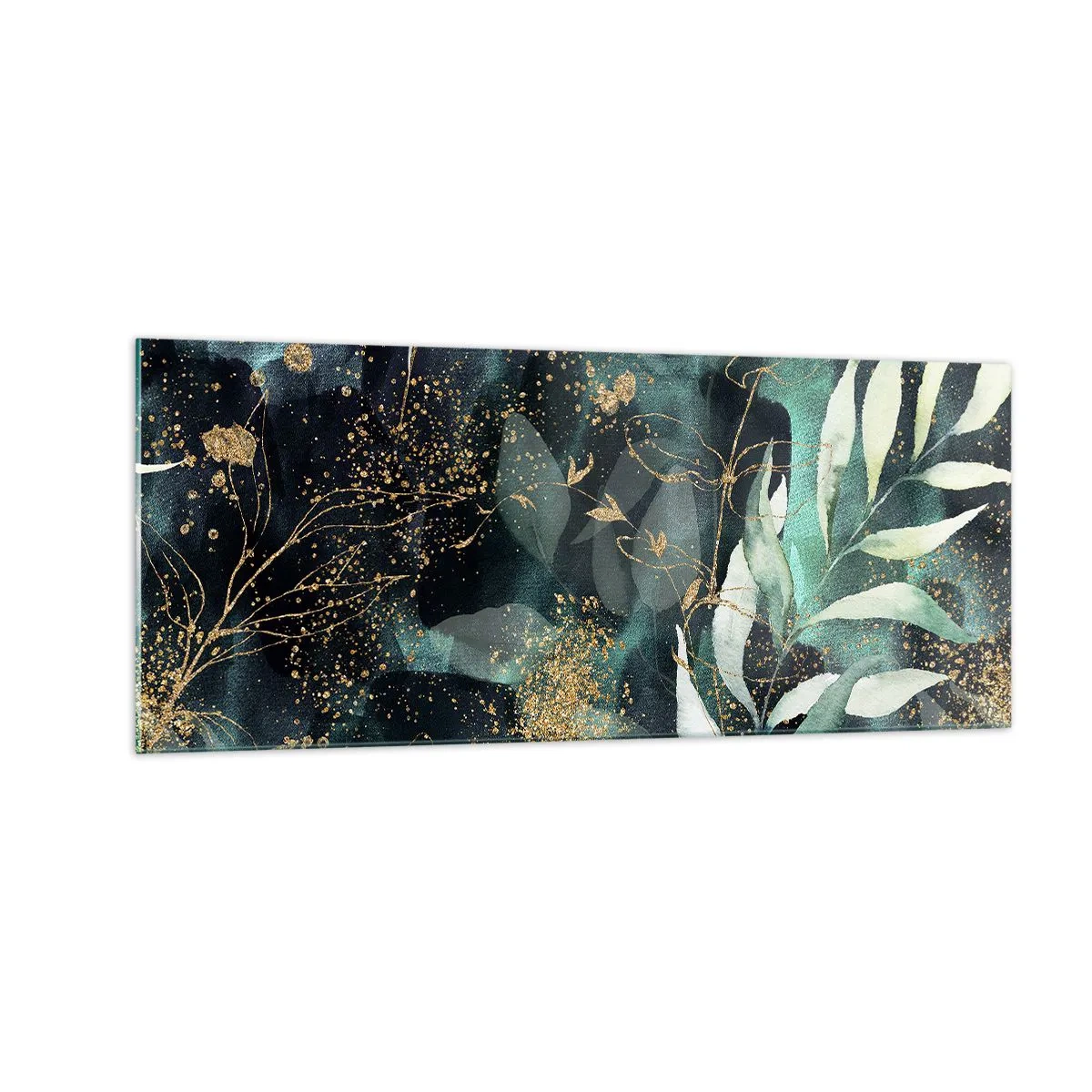Obraz na skle - Kouzelná zahrada - 100x40 cm