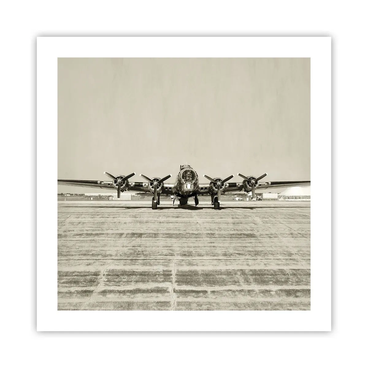 Plakát - Jako vždy připraven - 50x50 cm