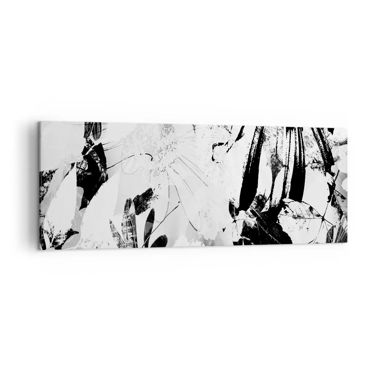 Obraz na plátně - Podzim v negativu - 140x50 cm