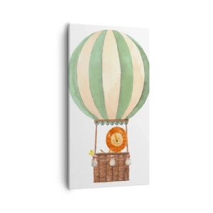 Obraz na plátně - Leonovy cesty - 55x100 cm