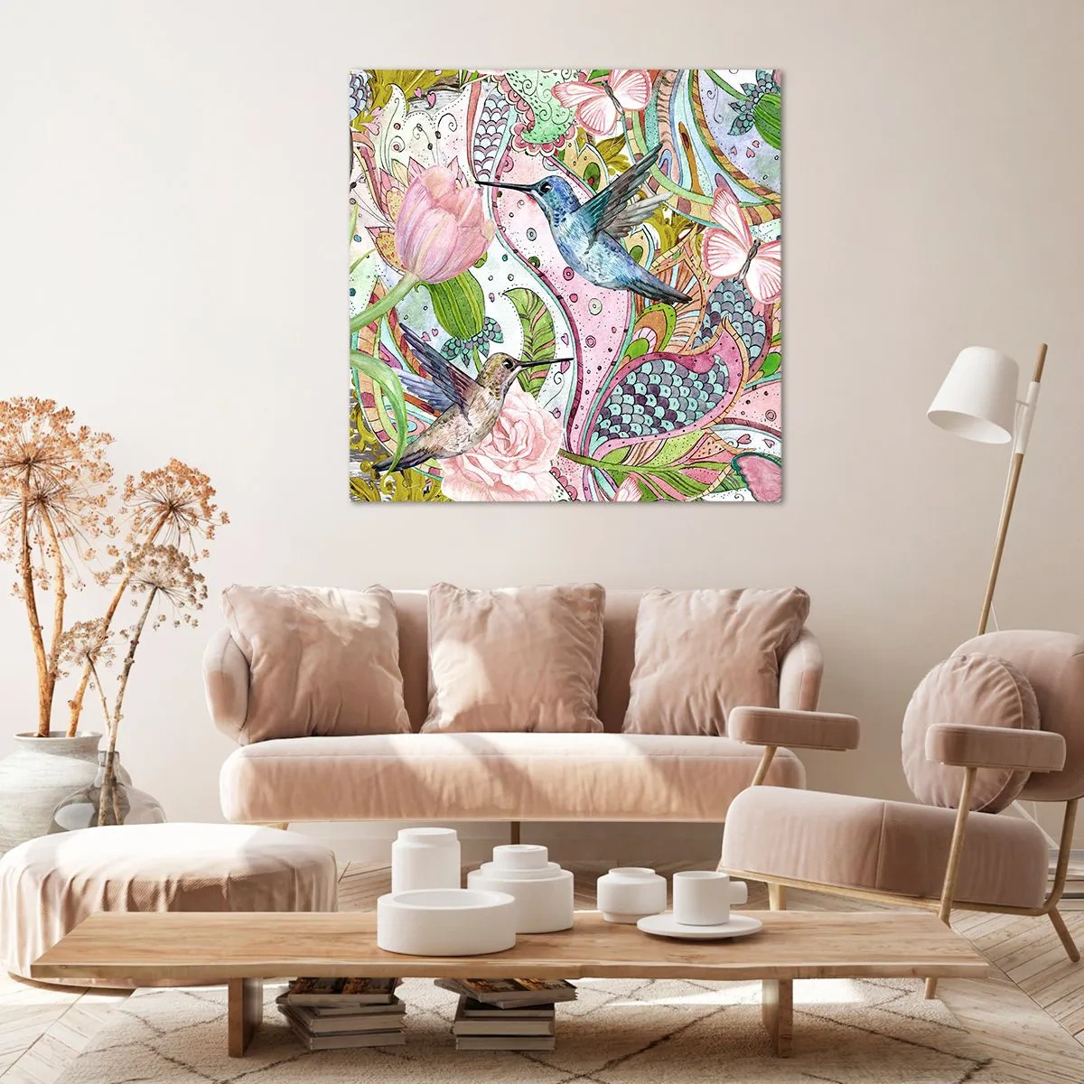 Obraz na plátně - Zamotané do lián - 60x60 cm