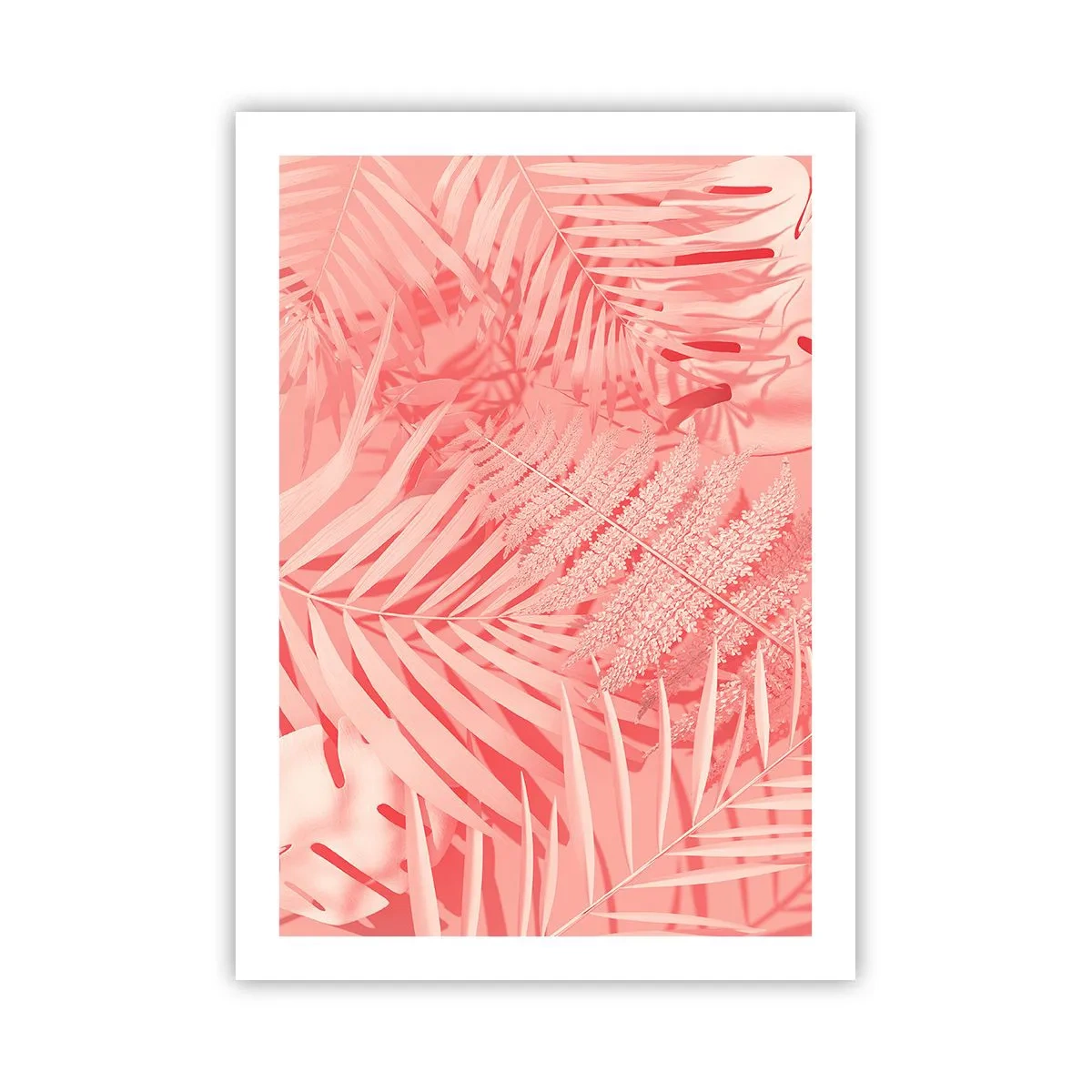 Plakát - Růžový koncept - 50x70 cm