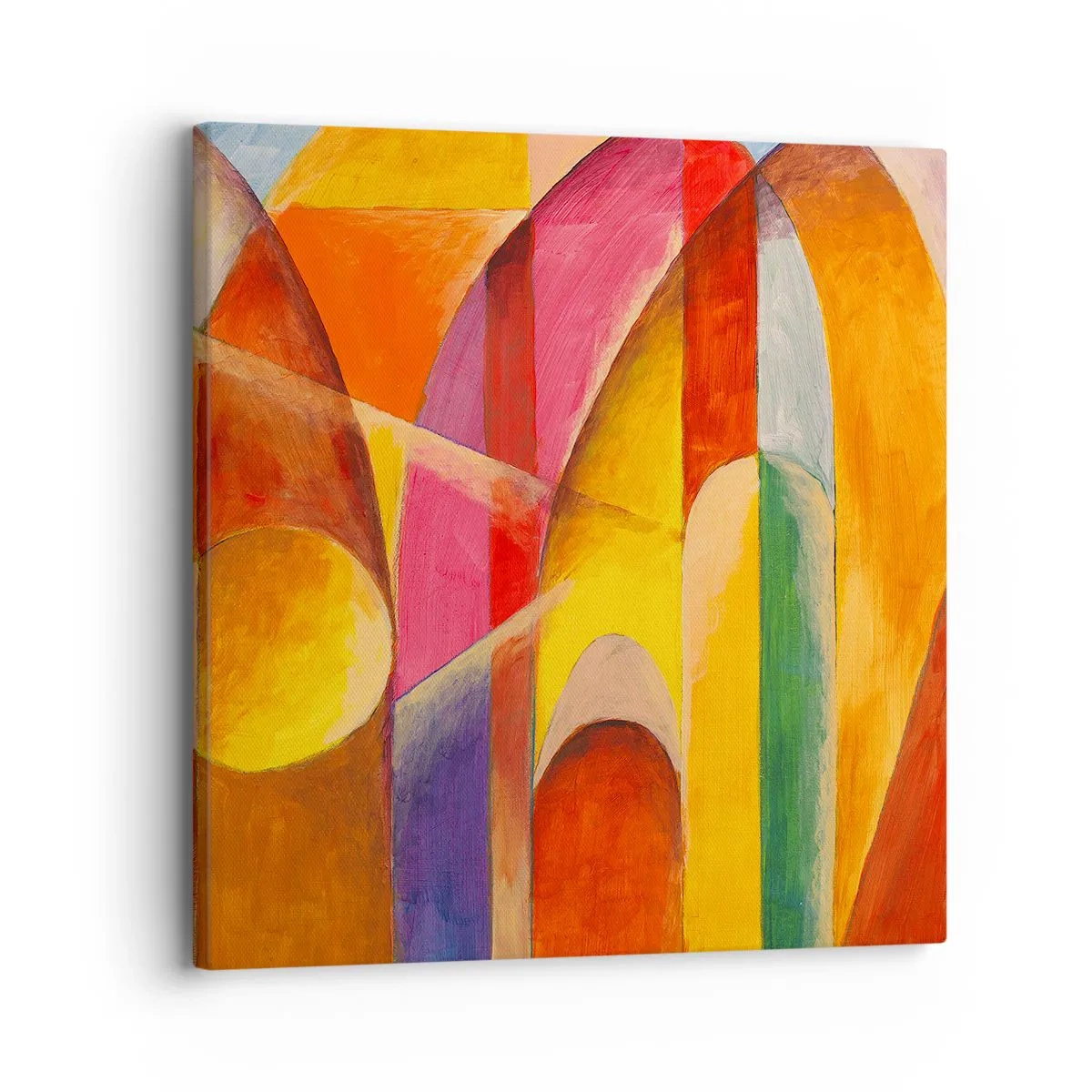 Obraz na plátně - Katedrála slunce - 30x30 cm