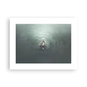 Plakát - Přes měsíční jezero - 40x30 cm