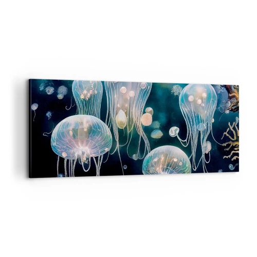 Obraz na plátně - Podvodní ples - 100x40 cm