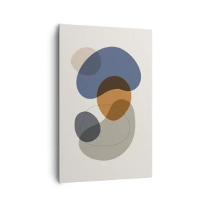 Obraz na plátně - Kapky barev - 80x120 cm