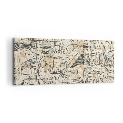 Obraz na plátně - Čeká na rozluštění - 100x40 cm