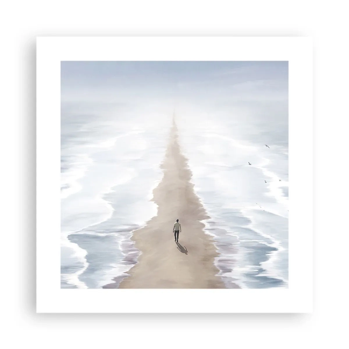 Plakát - Světlá budoucnost - 40x40 cm