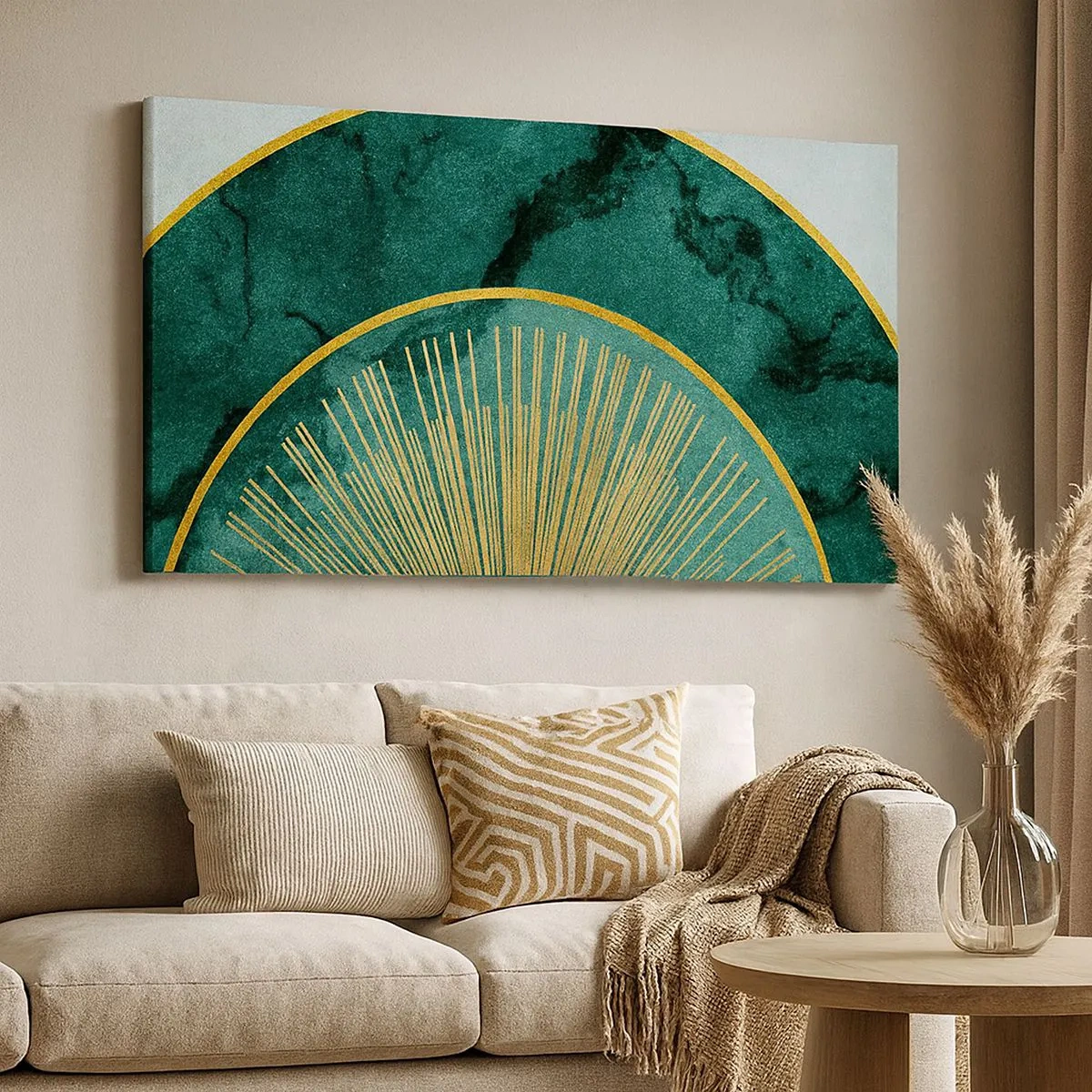 Obraz na plátně - Jiná sluneční soustava - 100x40 cm