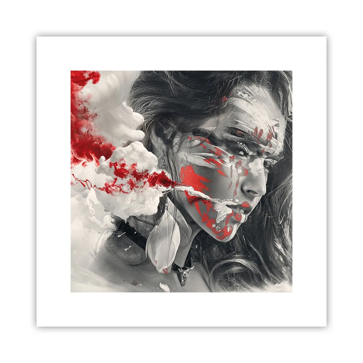 Plakát - Ve spárech absurdity - 30x30 cm
