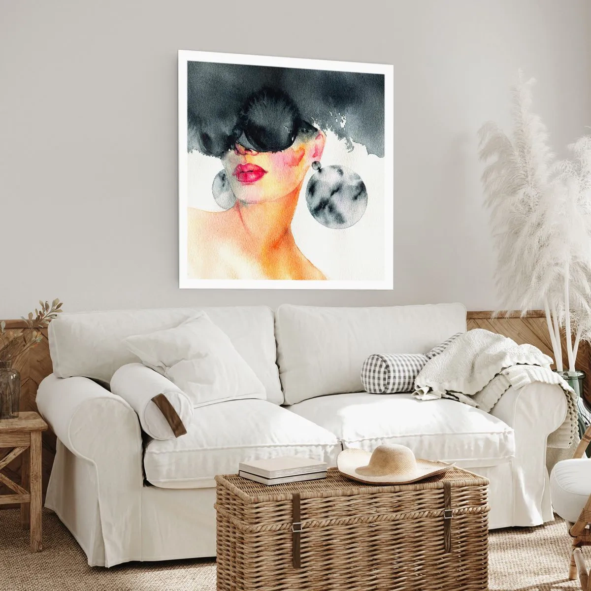 Plakát - Tajemství elegance - 60x60 cm