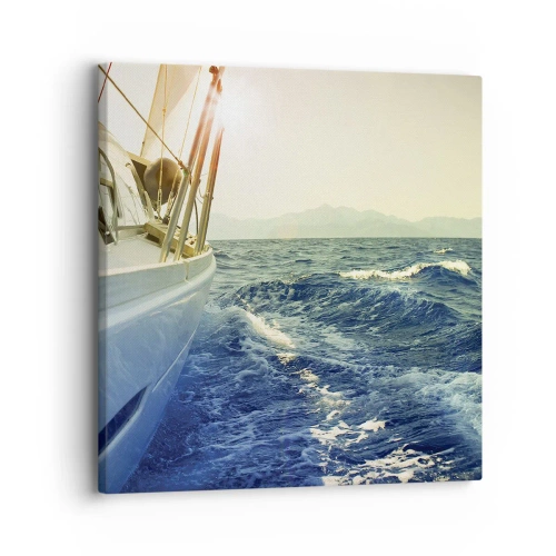 Obraz na plátně - Za dobrodružstvím - 30x30 cm