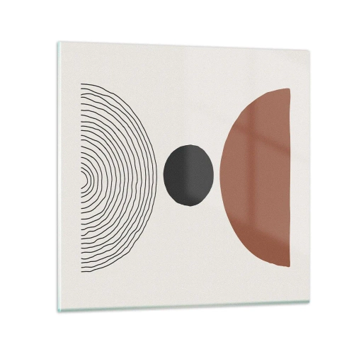 Obraz na skle - V centru pozornosti - 70x70 cm