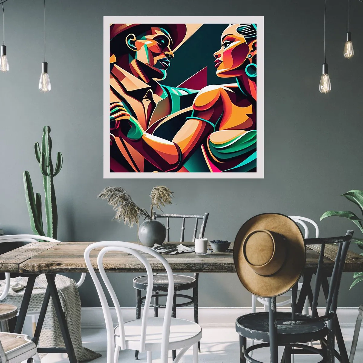 Plakát - V rytmu srdce - 30x30 cm