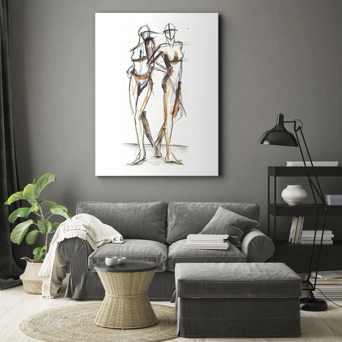 Obraz na plátně - Studie šarmu - 50x70 cm