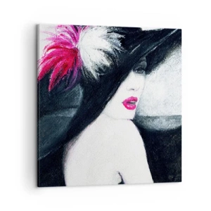 Obraz na plátně - Vždy tajemství - 50x50 cm