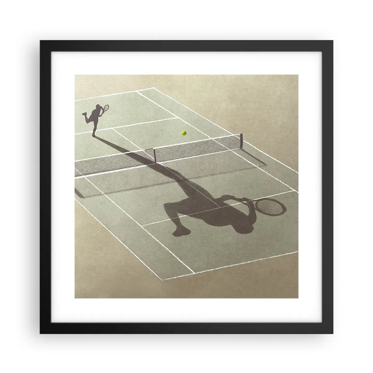 Plakát v černém rámu - Dobývání sama sebe - 40x40 cm