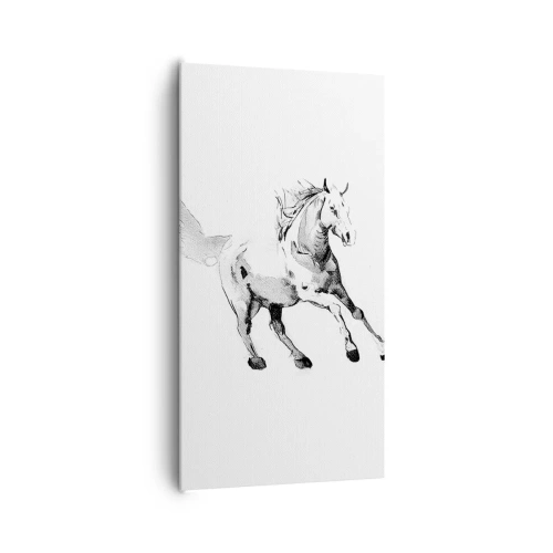 Obraz na plátně - Nezkrocená duše - 65x120 cm