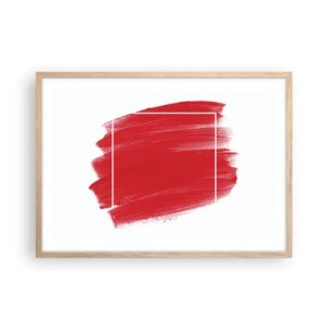 Plakát v rámu světlý dub - Mimo rám - 70x50 cm