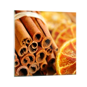 Obraz na skle - Cítíte jejich aroma? - 70x70 cm